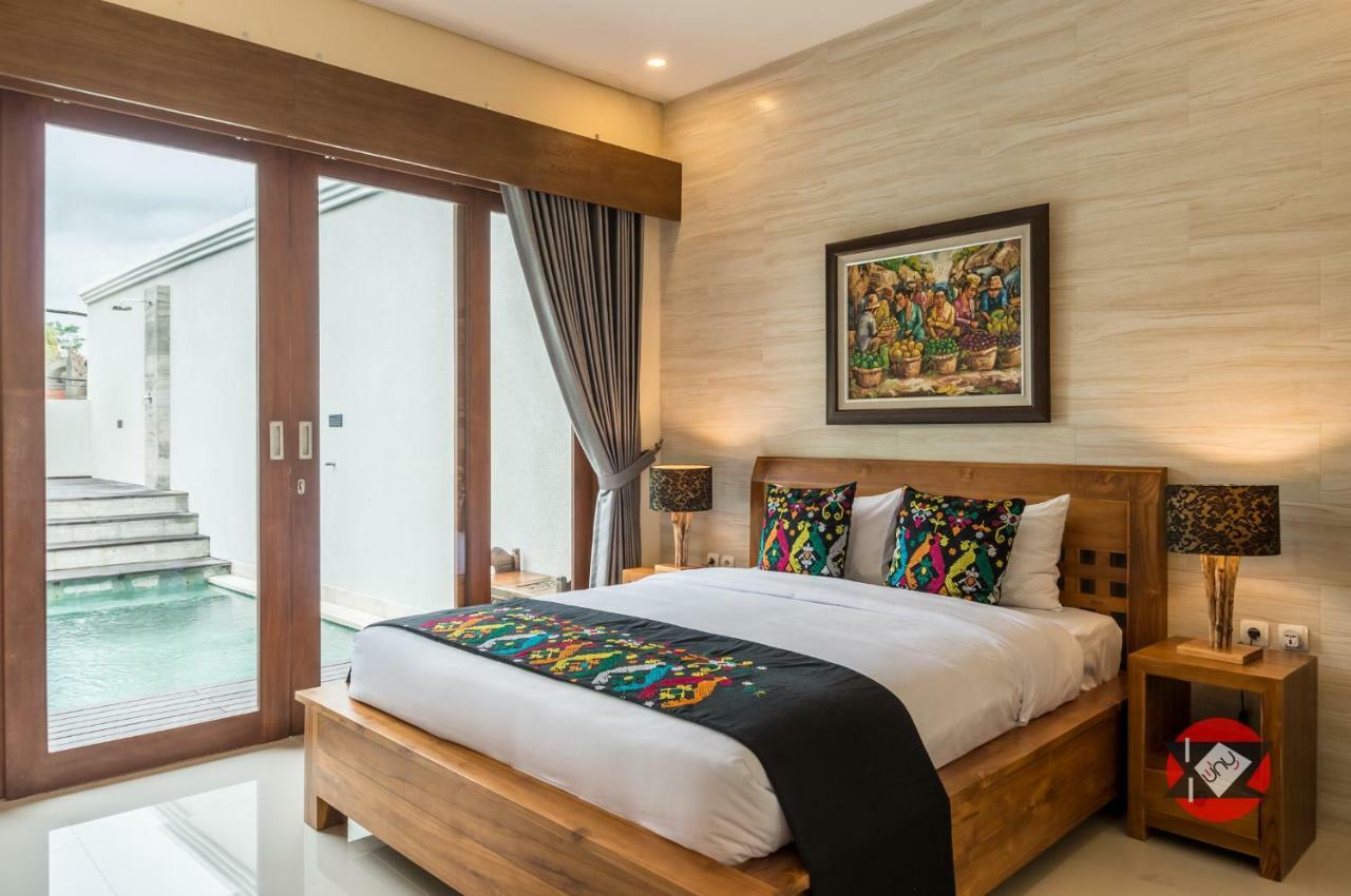 Villa Umah Galuh - Serene Tropical Escape - 3Br Private Pool Villa 우붓 외부 사진